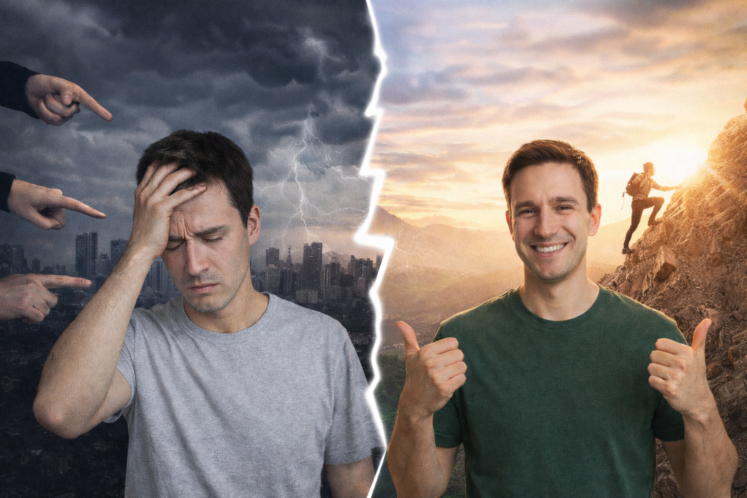 تغییر حالت از افسردگی به عملگرایی 